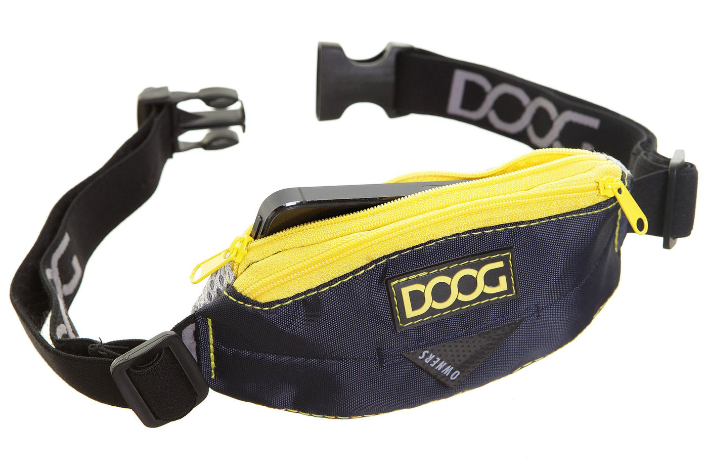 DOOG Mini Belt- Navy & Yellow