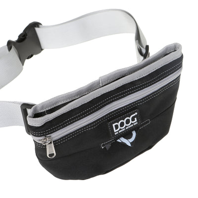 Good Dog Treat Pouch - Black **NEW IMPROVED SNAP CLOSE**