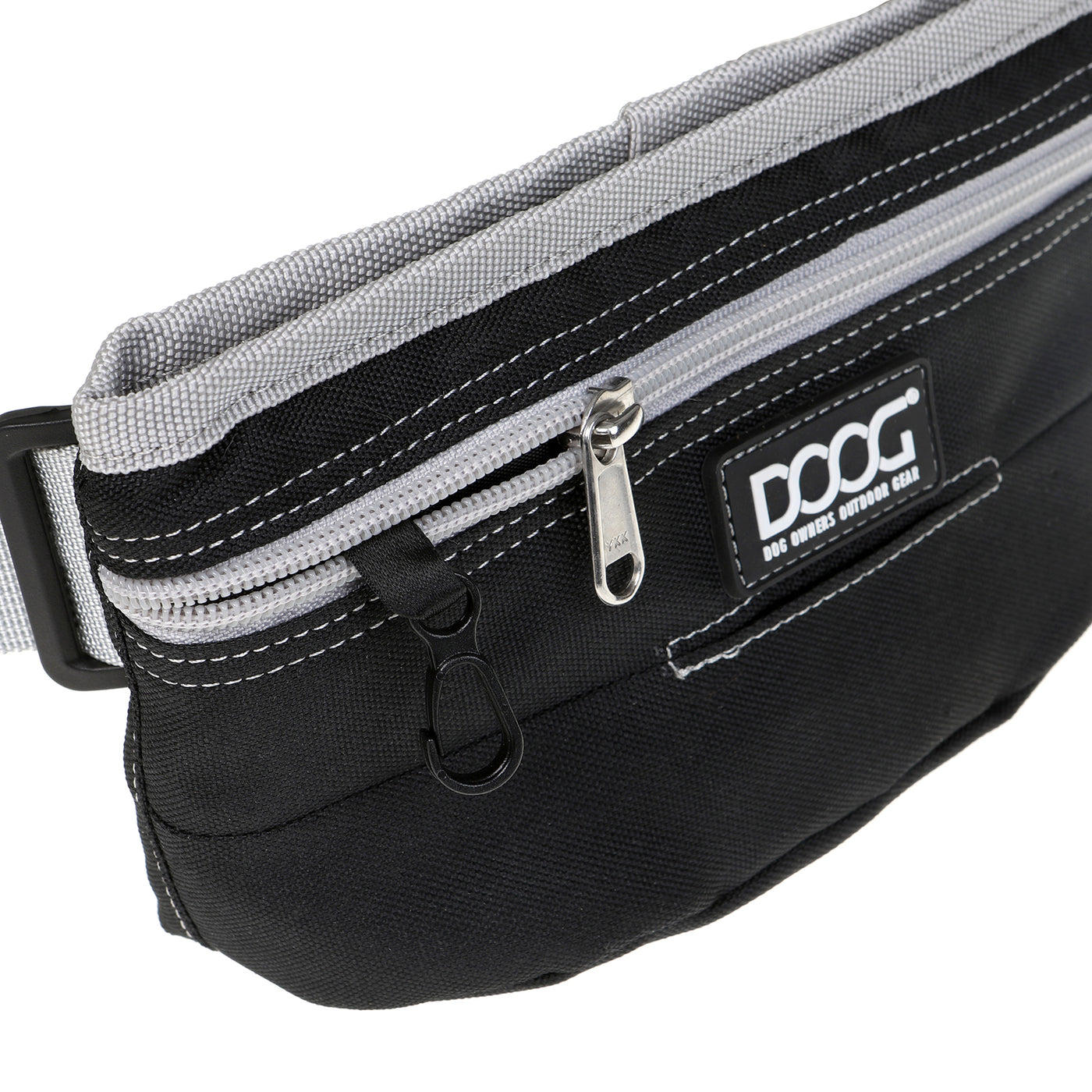 Good Dog Treat Pouch - Black **NEW IMPROVED SNAP CLOSE**