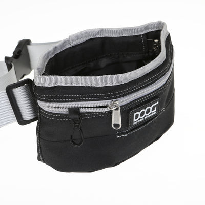 Good Dog Treat Pouch - Black **NEW IMPROVED SNAP CLOSE**