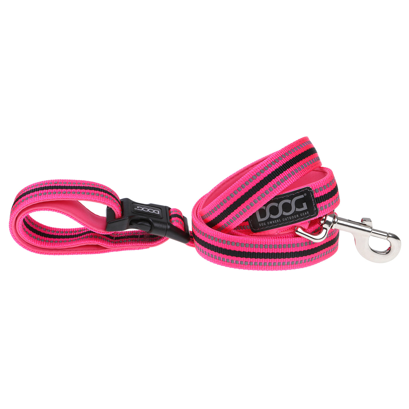 NEON 'CLIP IT' NEOPRENE DOG LEAD - LADY