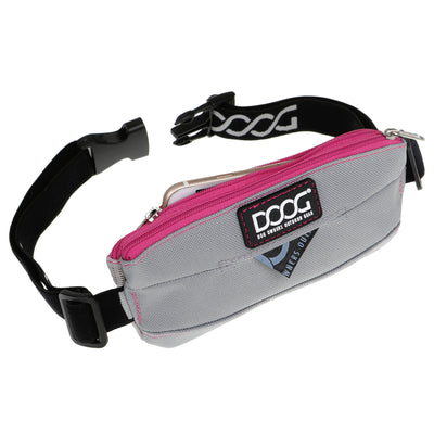 DOOG Mini Belt- Grey & Neon Pink