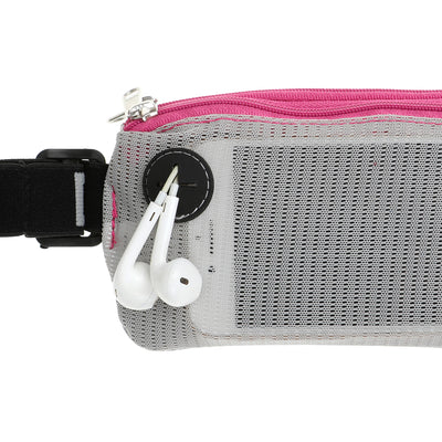 DOOG Mini Belt- Grey & Neon Pink