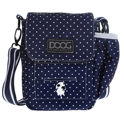 Walkie Bag - Polka Dot Blue & White